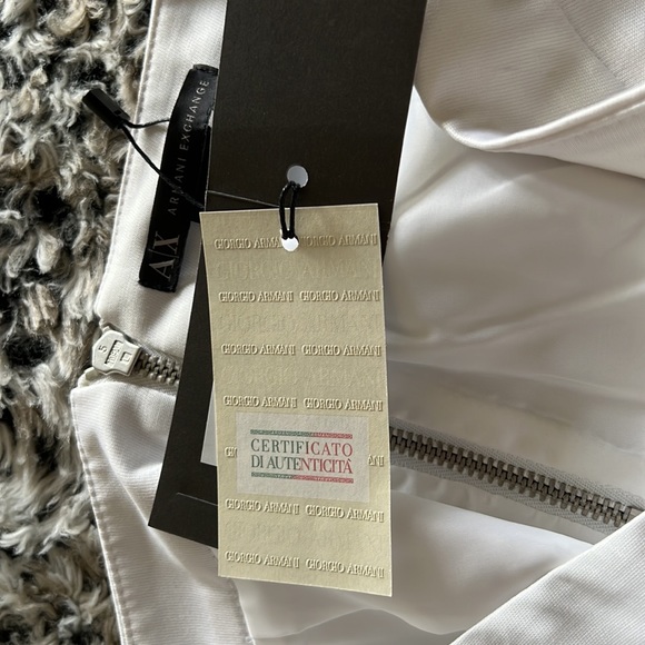 ARMANI EXCHANGE WHITE SPARKLE ✨ SKIRTS ✨ - Picture 8 of 8